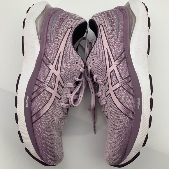Asics Womens 8 Gel-Cumulus 24 Running Shoes Sneakers Light Purple FF Blast - Picture 10 of 14